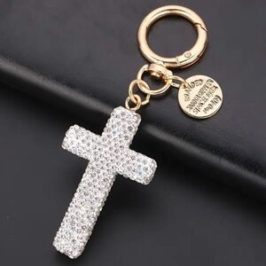 Charm keychain ❤️✨ handbag charm cross